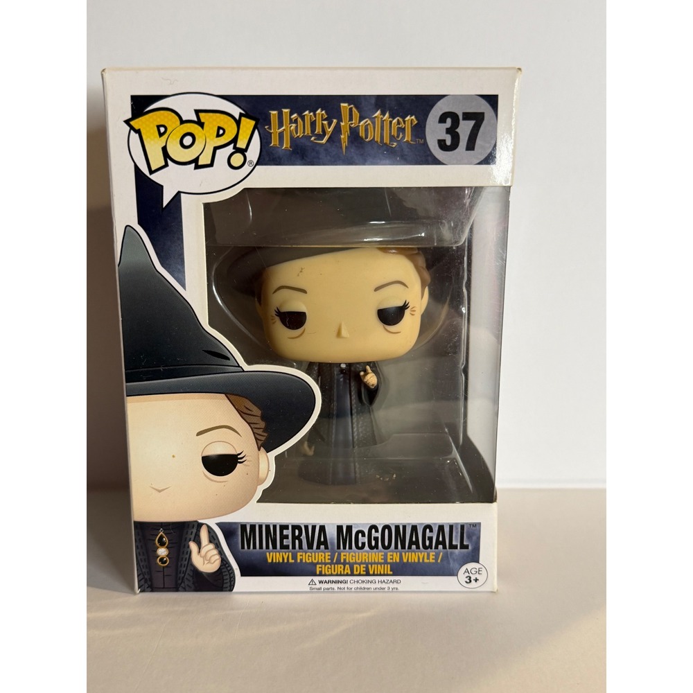 Funko Pop Harry Potter Minerva McGonagall 37 Vinyl Figure Hogwarts Professor
